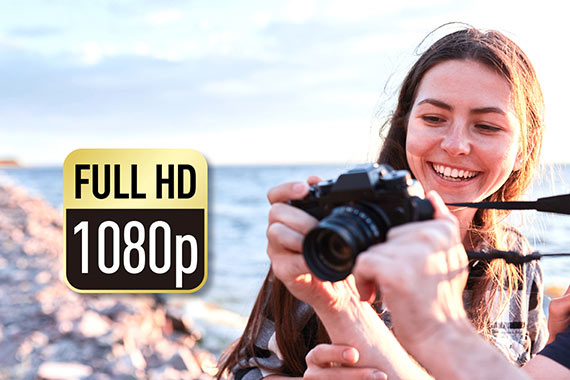 A good partner for Full-HD video recording A good partner for Full-HD video recording