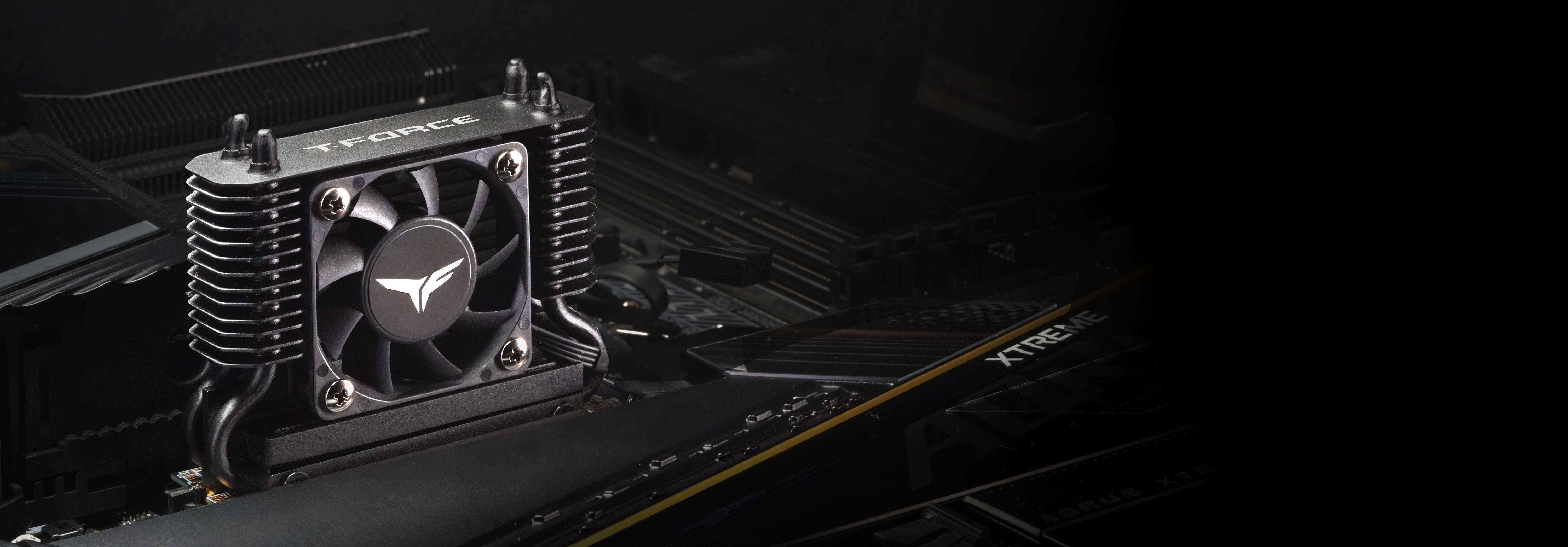 Premium M.2 2280 active heat cooler Premium M.2 2280 active heat cooler
