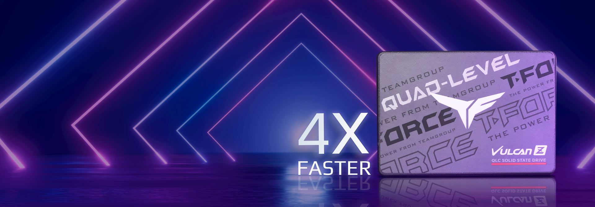 Performance enhanced by fourfold, ready to start a game anytime Performance enhanced by fourfold, ready to start a game anytime