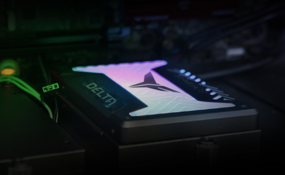 RGB SSD with creative patent RGB SSD with creative patent