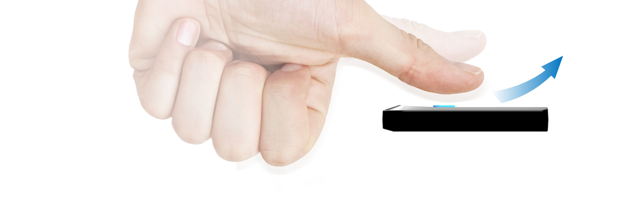 Easy Thumb Activated Cap-less Design Easy Thumb Activated Cap-less Design