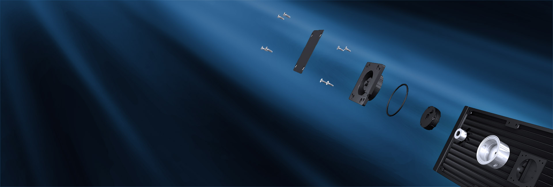 Separated Pump & CPU Water Block for Best Thermal Separated Pump & CPU Water Block for Best Thermal
