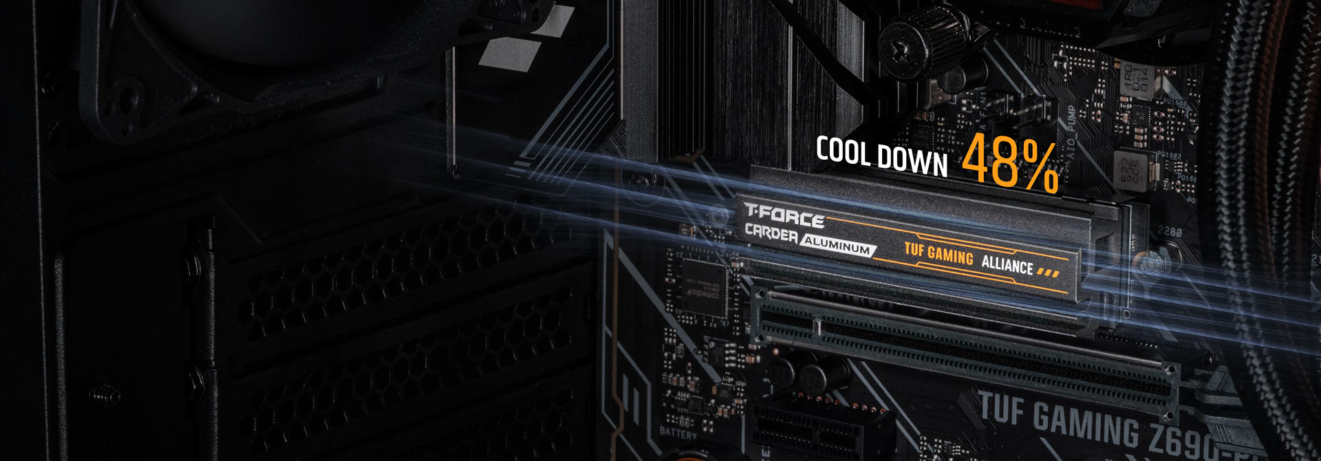 Reinforced Aluminum Heat Sink Effectively Reduces Temperature by 48% for Fast Performance Reinforced Aluminum Heat Sink Effectively Reduces Temperature by 48% for Fast Performance