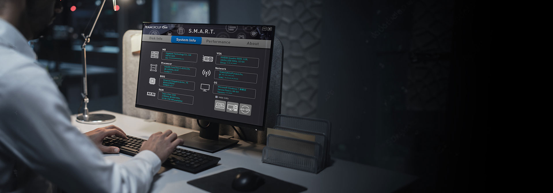 Exclusive Intelligent S.M.A.R.T. Monitoring Software Exclusive Intelligent S.M.A.R.T. Monitoring Software