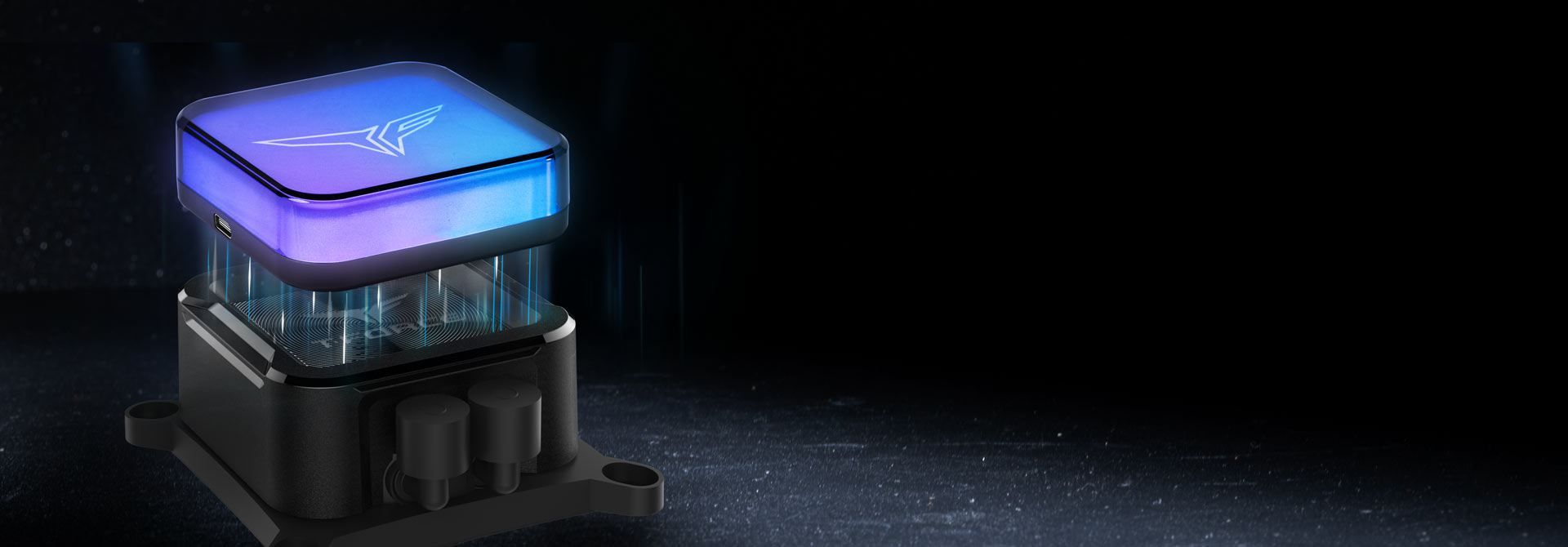 Optional Magnetic ARGB Water Block Optional Magnetic ARGB Water Block