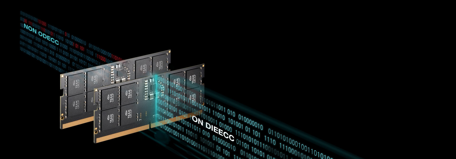 Supports on-die ECC for more stable systems Supports on-die ECC for more stable systems