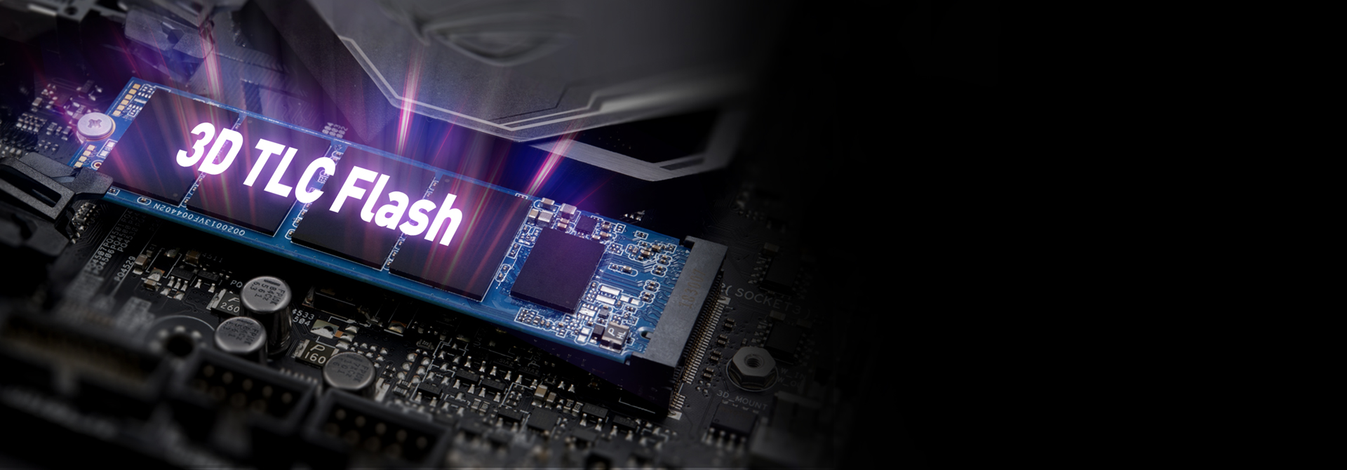 Specially chosen flash IC to unleash creative power Specially chosen flash IC to unleash creative power