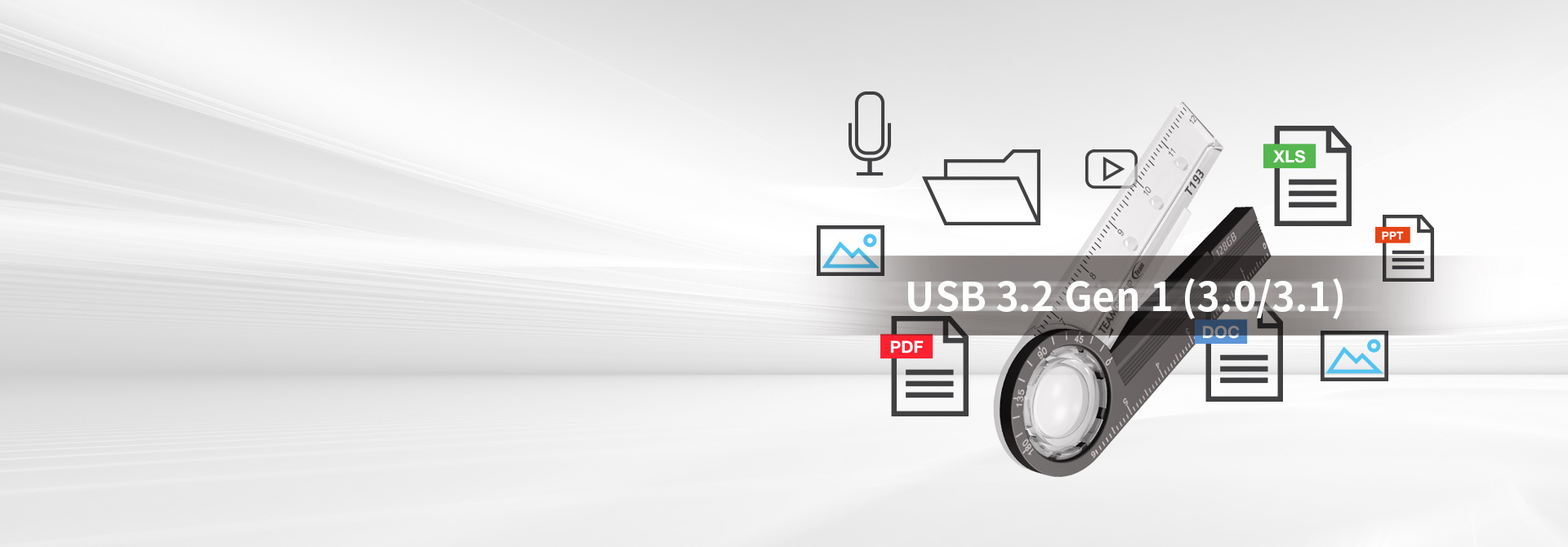 USB 3.2 Gen 1 (3.0/3.1) high speed transfer interface USB 3.2 Gen 1 (3.0/3.1) high speed transfer interface