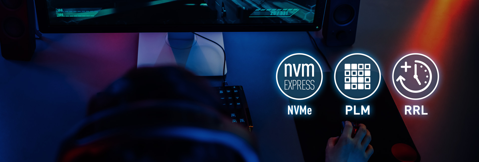 Supports the latest NVMe standard Supports the latest NVMe standard