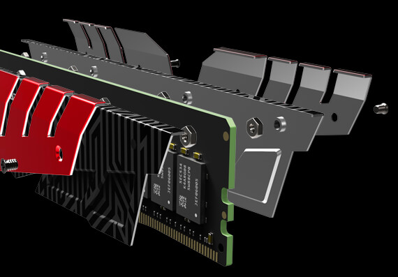 The only 4-pieces heat spreader in the market The only 4-pieces heat spreader in the market