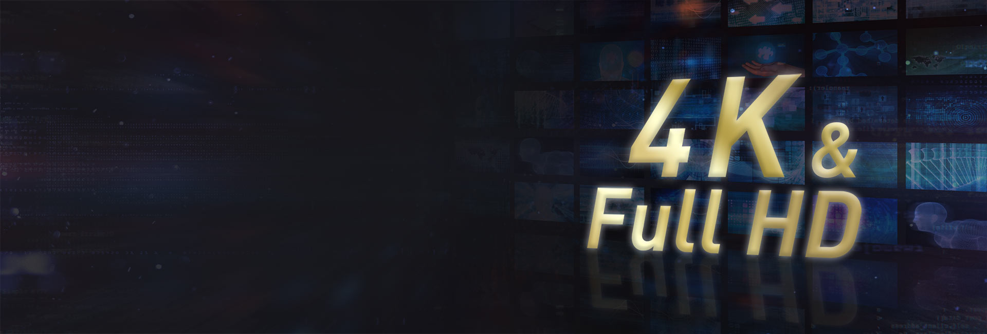 Support 4K & Full HD Video Recording Support 4K & Full HD Video Recording