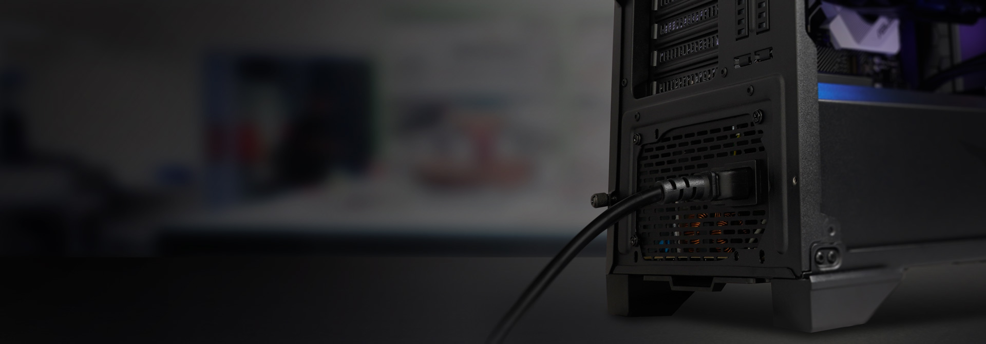 Independent Slot for Power Supply Unit Independent Slot for Power Supply Unit