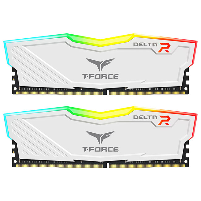 DELTA RGB DDR4 DESKTOP MEMORY WHITE