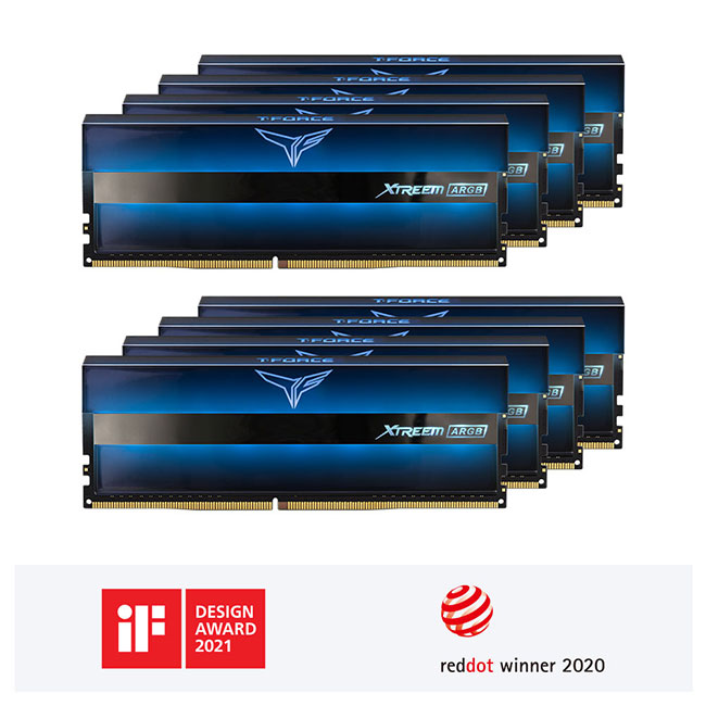XTREEM ARGB DDR4 DESKTOP MEMORY BLUE
