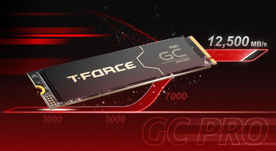 TEAMGROUP Launches the T-FORCE GC PRO PCIe 5.0 SSD  Superior Gen5 Performance to Meet High-Efficiency Storage Needs